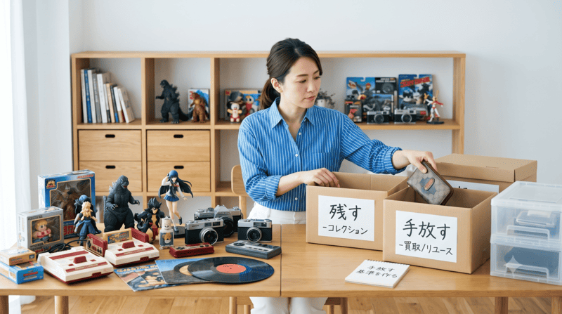 増えすぎたコレクションを整理するコツと「手放す基準」の作り方